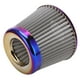 thumbnail image 4 of Filtro de aire con abrazadera Universal de 76mm/3 pulgadas, limpiador de aire cónico redondo lavable de alto flujo con revestimiento de Color para coche, 4 of 14