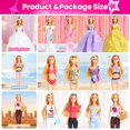 thumbnail image 4 of Ropa y accesorios para muñecas Ucanaan con muñecas, 180 unidades, 4 of 6