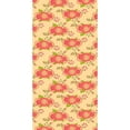 thumbnail image 2 of CafePress - Orange Retro Floral Pattern - Large Beach Towel, Soft 30"x60" Towel with Unique Design, 2 of 3