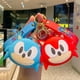 thumbnail image 4 of Llavero con forma de monedero de Sonic, monedero, llavero de coche suave, colgante, muñeco extraíble, regalo de vacaciones para niños, erizo de juguete, 4 of 5