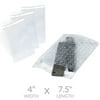 "250 Bubble Out Bags 4x7.5"" - #2 Wrap Pouches Envelopes Self-Sealing"
