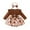 Brown, variant on Gunia Baby Girl Thanksgiving Outfit Long Sleeve Romper Bodysuit Cartoon Prints Bell Bottoms Pants Girls Outfits,Brown 9-12 Months
