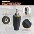 thumbnail image 4 of Turbo Nozzle Pressure Washer,4000PSI (MAX 5000PSI) Pressure Washer Nozzle with 1/4'' Quick Connect，Compatible with Ryobi, Craftsman, Simpson (4.0 GPM), 4 of 6
