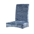 thumbnail image 1 of Ounissouiy Funda elástica para silla de comedor, multicolor, resistente al desgaste, Universal, las cuatro estaciones, estilo Simple, fundas reclinables, Decoración del hogar Gris Ounissouiy HA012485-11, 1 of 6