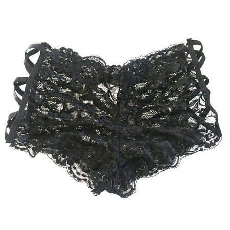 Plus Size Lingerie For Women Plus Size Panties Lace Hollow Out Briefs Underwear Nightwear Chemise Nightie