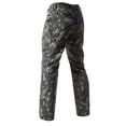 thumbnail image 4 of WTOBBY Men's Water-Resistant Tactical Cargo Work Pants for Hiking Camping Travel Fishing Activities - Ripstop Multi-Pocket Breathable Construction Trousers Durable Design Fabric,Black L, 4 of 5