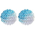 thumbnail image 1 of Cuentas de perlas, 200 piezas de cuentas de perlas de colores, accesorios para hacer joyas, juego de cuentas impulsado por el rendimiento, 1 of 14