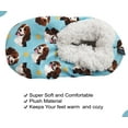 thumbnail image 6 of Comfies Super Soft Beagle Slippers - Unisex - One Size Fits Most - Cozy House Slippers - Non Skid Bottom, 6 of 7