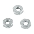 thumbnail image 3 of Unique Bargains M2.5 Thread Dia. 304 Stainless Steel Metric Hex Nut Screw Cap Fastener (50-pack), 3 of 5