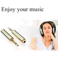 thumbnail image 6 of Male to Female Stereo Audio Adapter Converter Audio Connector Headphone Jack Plug, 6 of 6