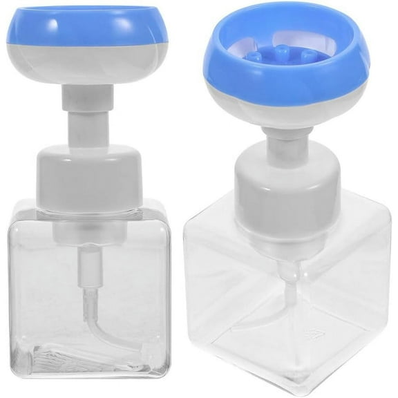 ZeroDeko Foaming Hand Soap Dispenser, Cat Paw and Flower Shape, 250ml, 2 Count