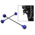 thumbnail image 4 of S SERENABLE CNC Aluminum Alloy Motorcycle Front Rear blue, 4 of 9