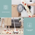 thumbnail image 6 of Red Mushroom Floral Light Beige Pattern Kitchen Rugs Sets Of 3,Kitchen Runner Rugs Non Skid Washable,Decorative Kitchen Floor Mats for Kitchen,Sink,Laundry,17"x30"+ 17"x47" + 17"x59", 6 of 6