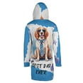 thumbnail image 2 of Happy Father's Day Best English Setter Cool Dad Ever All Over Print 3D Hooded Duffle Toggle Coat Dog Lover - 12007, 2 of 6