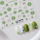 thumbnail image 1 of Pegatina acrílica grabada para uñas, diseño de mariposa verde y azul, deslizadores de transferencia de uñas autoadhesivos, envolturas para manicura, láminas Z0670, 1 of 4