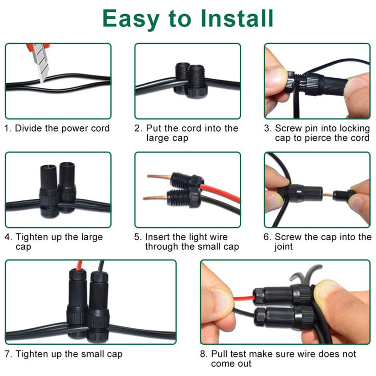 Portfolio 1 5 In 16 Gauge Landscape Lighting Cable Connector Shelly