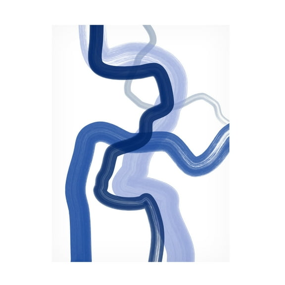 Trademark Fine Art Elena Ristova Indigo29 Canvas Wall Art