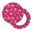 thumbnail image 3 of Round Bar Stool Seat Covers, Butterfly Elastic Round Chair Cover Stool Seat Slipcover Bar Stool Cushions Round Pad for 12-14 inch, 3 of 7