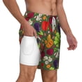 thumbnail image 6 of Rocae Begetable for Men's Swim Trunks Quick Dry With Two Side Pockets and One Lined Patch PocketLarge, 6 of 9