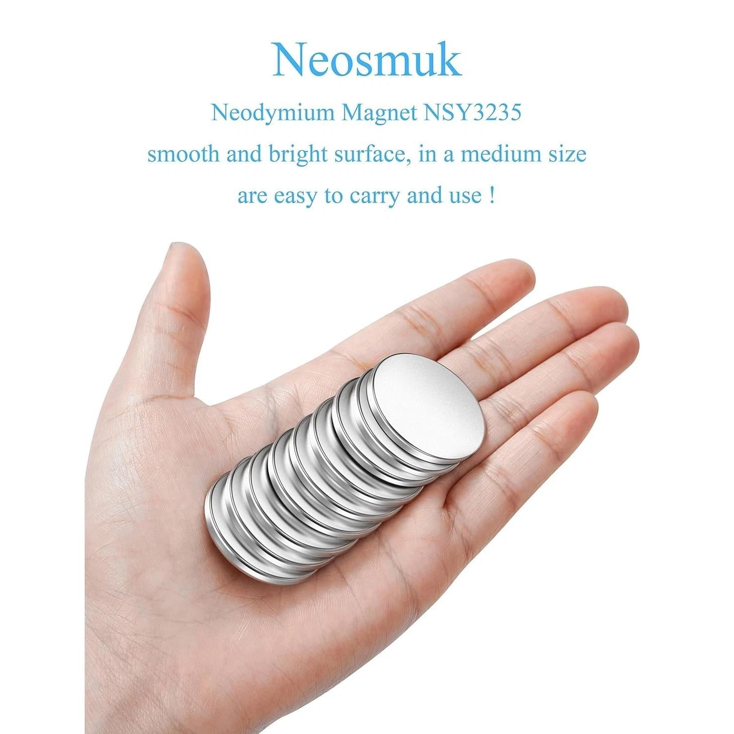 Neodymium Magnets Heavy Duty Strong Industrial Magnets 6 Pack