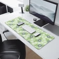 thumbnail image 4 of Superior Function & Style: Vintage Flowers Keyboard Mouse Pad - Big Office Desk Decor for Girls, Perfect for Gaming - Non-Slip Rubber Base for Precision Control, 31.5x11.8 inch, 4 of 7
