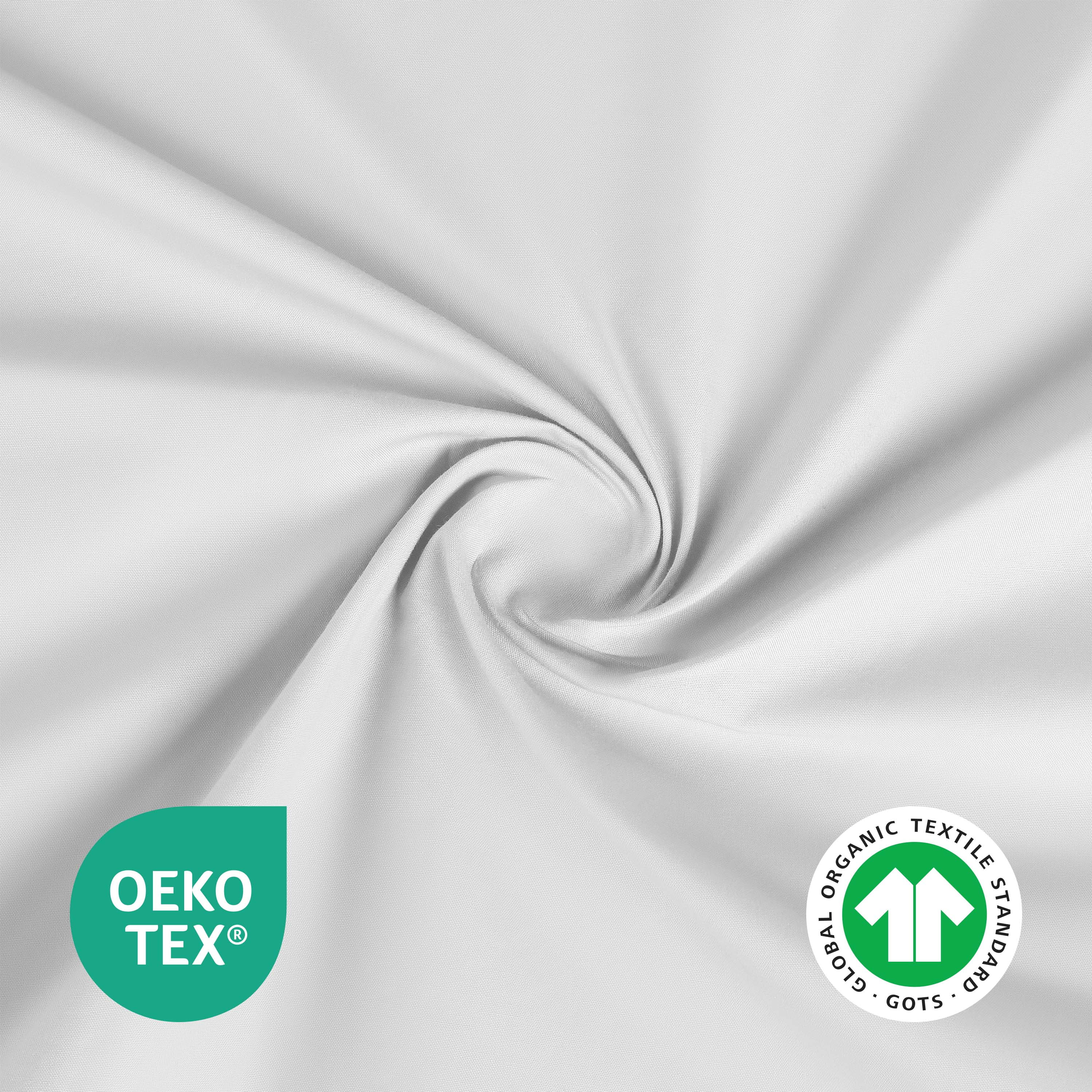 EcoPure 4-Piece King Sheet Set | 100% Organic Cotton | Comfort Washed | Deep Pocket | White
