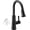 Matte Black, variant on Moen 7260EWBL Belfield Touchless 1-Handle Pull-Down Sprayer Kitchen Faucet in Matte Black