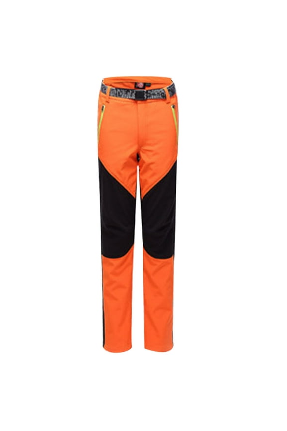 Blue Pants for Women Full Length Pants Women's Outdoor Mountaineering And Skiing Charge Stitching Warm Pants Trousers Ladies Casual Pants