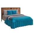 thumbnail image 1 of Colcha Con Cojines Matrimonial Elefantito  Azul Forro De Tela Zurich, 1 of 2