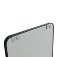 thumbnail image 3 of Noble House 24"x32" Bathroom Wall Mirror, Aluminum Frame, 4mm Glass, Vertical Mount, for Living Room, Entryway, Black, 3 of 9