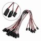 thumbnail image 1 of 5Pcs/Lot RC Servo Y Extension Cord Cable Lead Wire for JR Futaba RC Servo RC Airplane Helicopter Car, 1 of 5