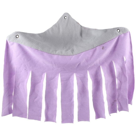 UPKOCH Rat Toys for Pet Rats Fleece Corner Hammock in Lavender 1 Set