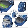 thumbnail image 4 of Kid Bookbag Boy Kindergarten Elenemtary Preschool Multi Compartment Backpack, Chest Strap Side Pockets, 4 of 5