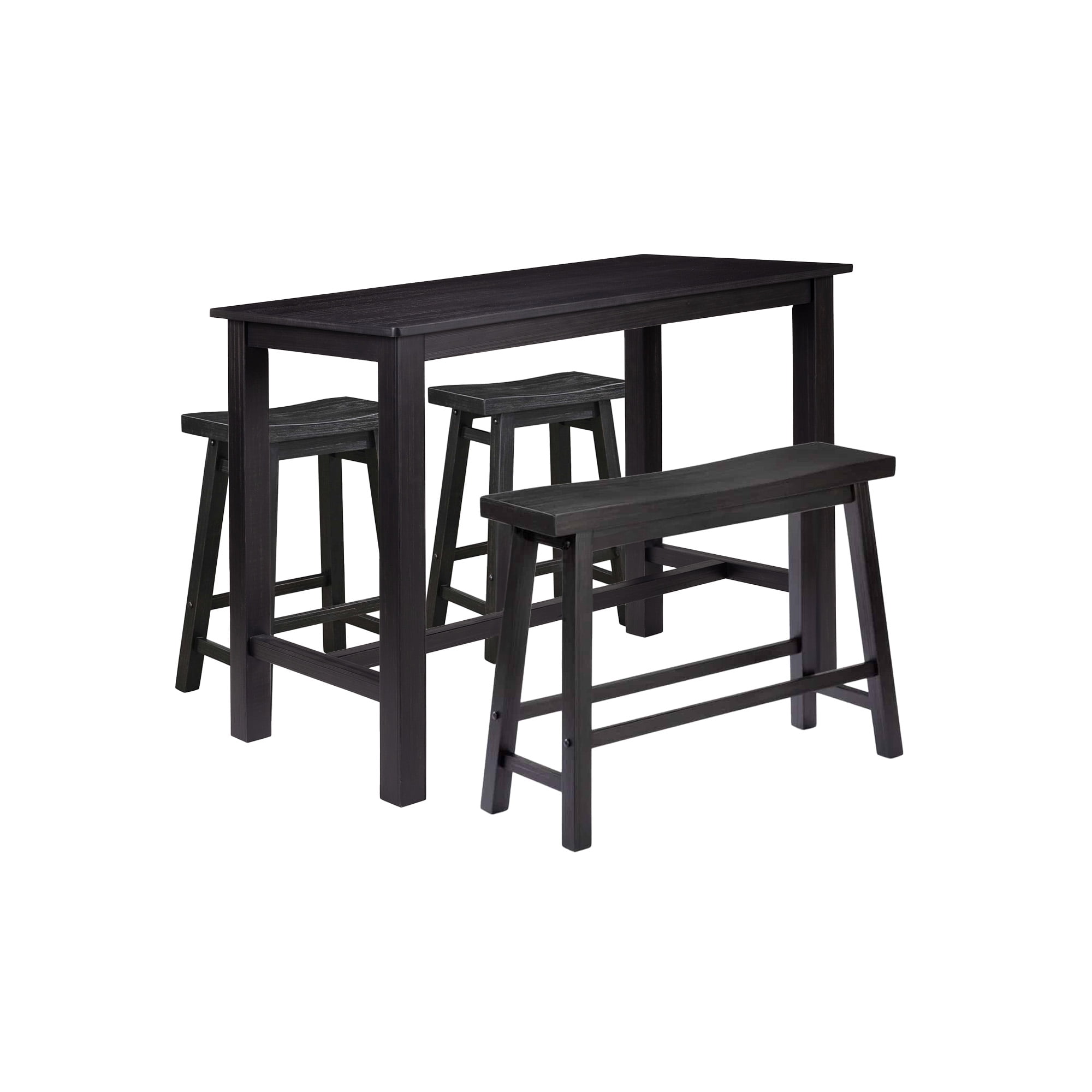 Sonoma 4pc Pub Set - Black Charcoal