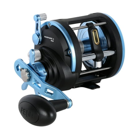 PENN Warfare II Level Wind Conventional Fishing Reel, Right-Handed, 30 Size Reel