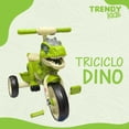 thumbnail image 2 of Triciclo Dino Verde Con Luces Trendy Kids, 2 of 7