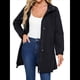 thumbnail image 2 of Chaqueta Impermeable para Mujer con Capucha, Abrigo Impermeable para Mujer, Cortavientos Negro M, 2 of 8