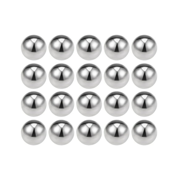 3/8" Bearing Balls, 304 Stainless Steel G100 Precision Balls 20 Pack