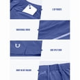 thumbnail image 6 of NORTHYARD Men's 7" Running Athletic Shorts with Zipper Pockets Workout Short, Sizes S-2XL, 6 of 8