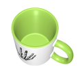 thumbnail image 2 of Taza de café y té con forma de mano de esqueleto y calavera: tazas de café de cerámica para mujeres y hombres, 2 of 5