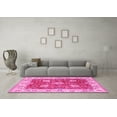 thumbnail image 3 of Ahgly Company Indoor Rectangle Oriental Pink Traditional Area Rugs, 4' x 6', 3 of 4
