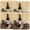 Wine & Vines, variant on Calypso Basics, Tin Gas Square Burner Cover Set of 4, Morning Run