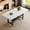 White+Black, variant on S-HOME 71 Inch Long Walnut Grain Dining Table with Sprayed Metal Legs Perfect for Family Gatherings and Parties