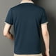 thumbnail image 4 of Polo de manga corta de verano para hombre con cuello vuelto - Tejido de secado rápido, tapeta reforzada - Corte informal/deportivo en varias tallas, 4 of 8