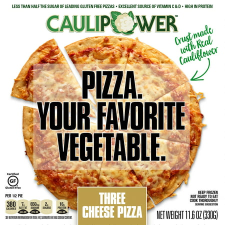 CAULIPOWER Three Cheese Cauliflower Crust Frozen Pizza - 10.9oz