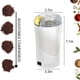 thumbnail image 3 of Molinillo de hierbas, molinillo eléctrico de especias, molinillo de café con hierbas y especias de gran capacidad: para hierbas, hojas finas, cacahuetes, pimienta, frijoles, hongos y granos. Molinillo, 3 of 9