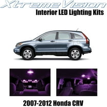 XtremeVision Interior LED for Honda CRV 2007-2012 6 pcs Pink Interior LED Kit   Installation Tool