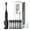 Black, variant on GonrAmedo Sonic Electric Toothbrush with 8 Brush Heads for Adult, Oral Care Appliances Suitable for Travel, Business Trips and Home Use, 5 Modes 2 Min Timer IPX7 Waterproof, Pink