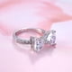 thumbnail image 3 of Fiudx Ofertas de la semana Anillos de boda ovalados en forma de gota de agua de colores para mujer, 1 pieza, 3 of 7