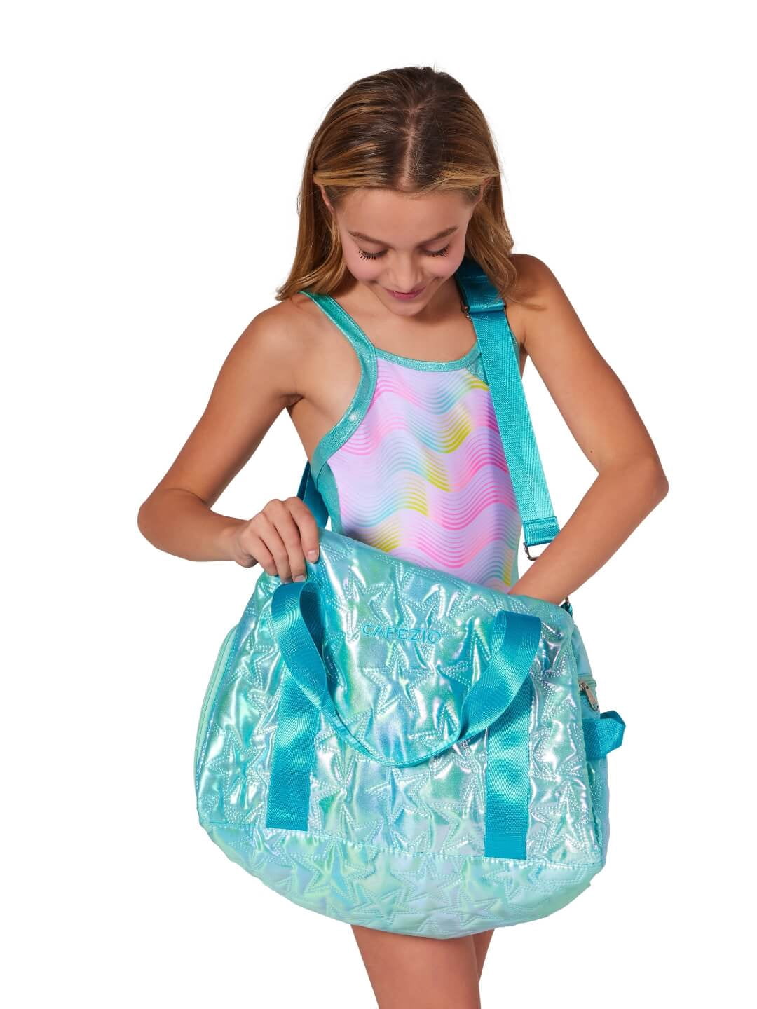 Capezio Metallic Star Travel Duffle - Girls